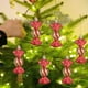 thumbnail image 4 of 6 adornos navideños de caramelos | Frascos de plástico con brillantina para caramelos de menta | Adornos colgantes para el árbol de Navidad | Decoración festiva para fiestas | Bolas navideñas de, 4 of 8