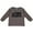 Charcoal, variant on Inktastic Atlanta Skyline Grunge Boys or Girls Long Sleeve Toddler T-Shirt