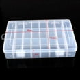 thumbnail image 3 of Xingzhi Storage Box Plastic Jewelry Part Containers Transparent Small Items Cases Multi-grid Compartment Organizer Case Transparent, 3 of 6