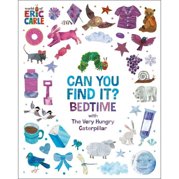 Can You Find It? Bedtime with the Very Hungry Caterpillar, (Board Book)