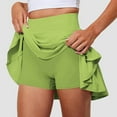 thumbnail image 2 of biudgviw Skorts for Women Athletic Tennis Golf Skirts High Waisted Pleated Workout Skirt with Shorts with Pockets for Running, 2 of 7