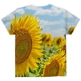 thumbnail image 2 of Sunflower Fields All Over Youth T Shirt Multi YLG, 2 of 2