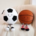 thumbnail image 3 of Football/Rugby/Basketball, Poupées et Animaux en Peluche, Jouets en Peluche / pour les Fans de Sport, 3 of 5
