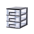 thumbnail image 2 of Cajones de almacenamiento de escritorio Gloria organizador de 3 capas caja de cosméticos, 2 of 9