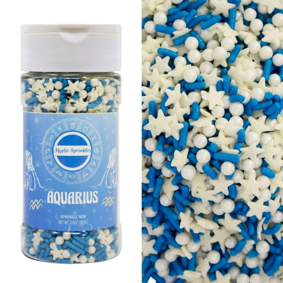 Mystic Sprinkles The Zodiac Collection - Aquarius Sprinkle Mix 3.6oz