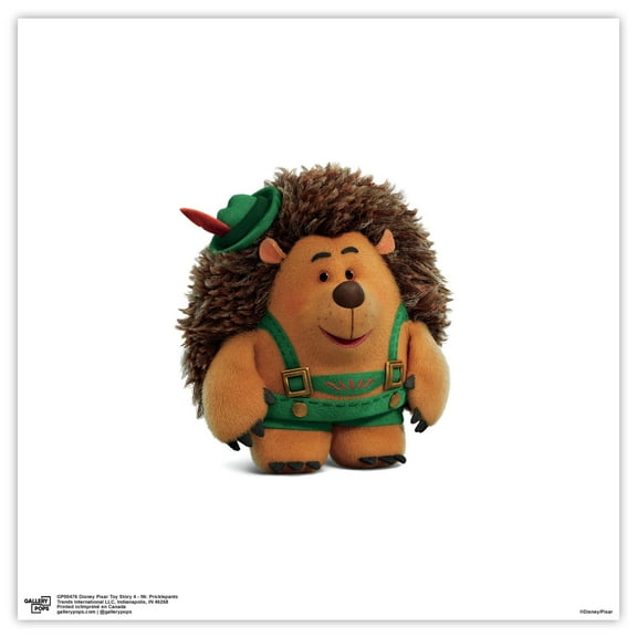 Gallery Pops Disney Pixar Toy Story 4 - Mr. Pricklepants Wall Art, Unframed Version, 12" x 12"