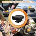 thumbnail image 4 of 12V 200W Car Heater, Portable Car Fan Heater 12 Volt Car Fan Heater Defogger Timer Switch Windshield Heater for Camping RV Car, 4 of 5
