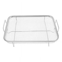 1Pcs Air Fryer Basket for Oven, Stainless Steel Grill Basket, Non-Stick Mesh Tray Wire Rack