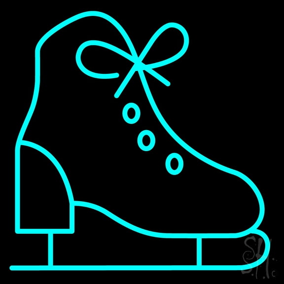 Shoes LED Neon Sign 16 x 16 - inches, Black Square Cut Acrylic Backing, with Dimmer - Bright and Premium built indoor LED Neon Sign for store interior Décor, Storefront.