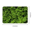thumbnail image 3 of Fotbe Extra Durable Door Mat - Dirt Trapping Outdoor Welcome Mats - Non-Slip Outdoor Door Mats - Low Profile Front Door Mat - Indoor (16" x 24", Tiny Green Fern Leaves ), 3 of 8