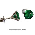 thumbnail image 3 of Pendientes Sonducket Versátiles y Llamativos para Mujer Verde 8mm, 3 of 6
