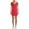 thumbnail image 3 of No Boundaries Juniors' Mesh Dress, 3 of 6