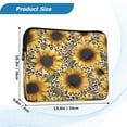 thumbnail image 3 of Iauyy（M)13.4 inch Laptop Sleeve,Shockproof Durable Computer Carrying laptop Bag，Slim Cover for 13.4-14 inch HP Dell Lenovo Asus Notebook,The Black Central Circular, 3 of 7