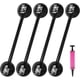 thumbnail image 1 of 4 PCS Giant Inflatable Dumbbell Barbell,Funny Carnival Circus Birthday/Halloween Party Decorations Fake Weights Cosplay Props Party Supplies,Blow Up S, 1 of 5