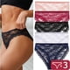 thumbnail image 2 of 3 unids/set floral encaje sexy mujeres lencería bragas m-2xl más tamaño calzoncillos transparentes mujer cómodo calzoncillos niñaspangjing, 2 of 4