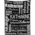 thumbnail image 4 of Personalized Blankets with Name Custom Blanket for Adult Kids Baby Customized Blanket Monogrammed Blankets Gifts for Women Men Girls Boys, 4 of 6