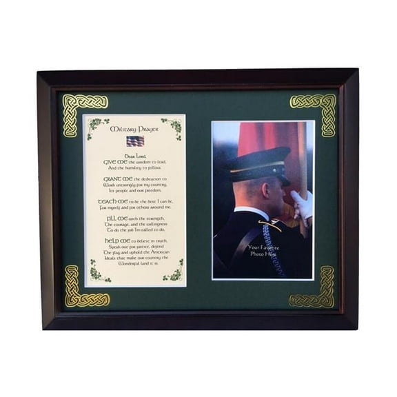 Peter Townsends Irish PFB8x10-Military-Prayer 8 x 10 in. Military Prayer Blessing Photo Frame