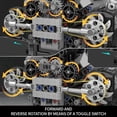 thumbnail image 2 of V8 Engine Building Blocks Kit with Working Motor Realistic Engine Model Kit for & Car Enthusiasts, DIY STEM Mechanic Engineering Construction(761 Pieces), 2 of 5
