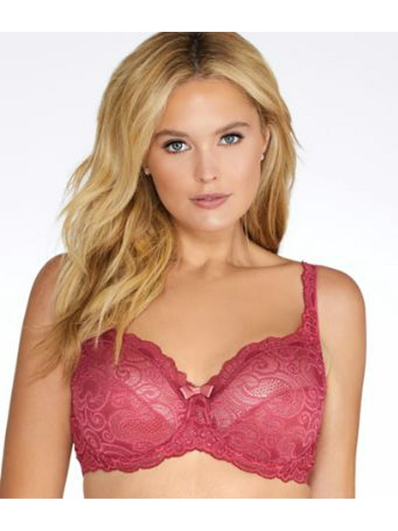 playtex us4825 love my curves beautiful lace lift underwire bra