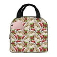 thumbnail image 1 of Vsdgher Christmas Hat bear Print Lunch Bag, Lunch Box for Women Adult Men, Lunch Tote Insulated Cooler Lunch Container for Work/Office/Picnic/Travel, 1 of 8