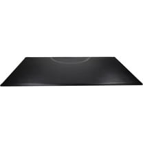 Berkeley Commercial Grade Rectangle Salon Mat 3x5 Black Extra-Thick Wholesale Barbershop Mat for Styling or Barber Chair Standing Comfort