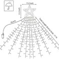 thumbnail image 4 of Outdoor Christmas Decorations, 3.5m LED Christmas Star Lights Waterfall Xmas Tree Lights Outdoor Christmas Tree Lights for Christmas Tree Home Party G, 4 of 5