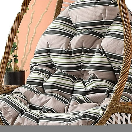 Cushion For Swing Egg Chair, Thick Hanging Basket Leisure Seat Cushions, Removable And Washable Cushion (Cushion Only