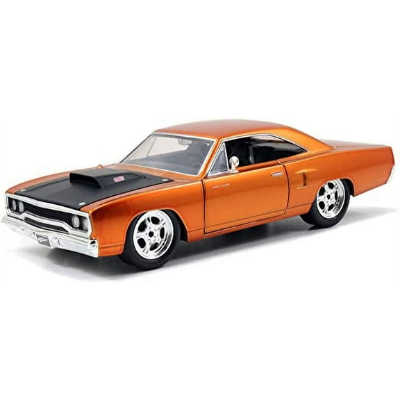 Jada Toys Fast And Furious 1:24 Scale Die Cast Plymouth Road Runner Car Play Vehicle