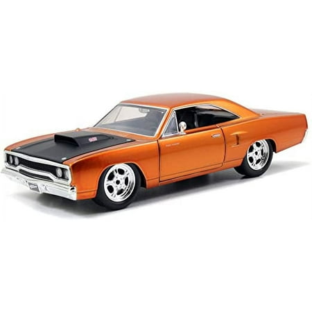 Jada Toys Fast And Furious 1:24 Scale Die Cast Plymouth Road Runner Car Play Vehicle