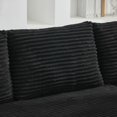 thumbnail image 4 of Modular Sectional Sofa Set: Space-Saving L-Shaped Design with Plush Corduroy Fabric for Easy Rearrangement and Family Comfort, 4 of 5