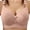 Pink, variant on Hvyesh Front Closure Bras for Women Plus Size No Underwire Bra Adjustable Strap Full Coverage Soft Comfort Bralette