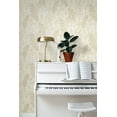 thumbnail image 5 of ESTA Home Canales White Gold Inked Leaves Wallpaper, 20.9-in by 33-ft, 5 of 6