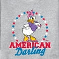 thumbnail image 3 of Disney - American Darling Daisy - Men's Crew Neck Fleece Pullover, 3 of 5