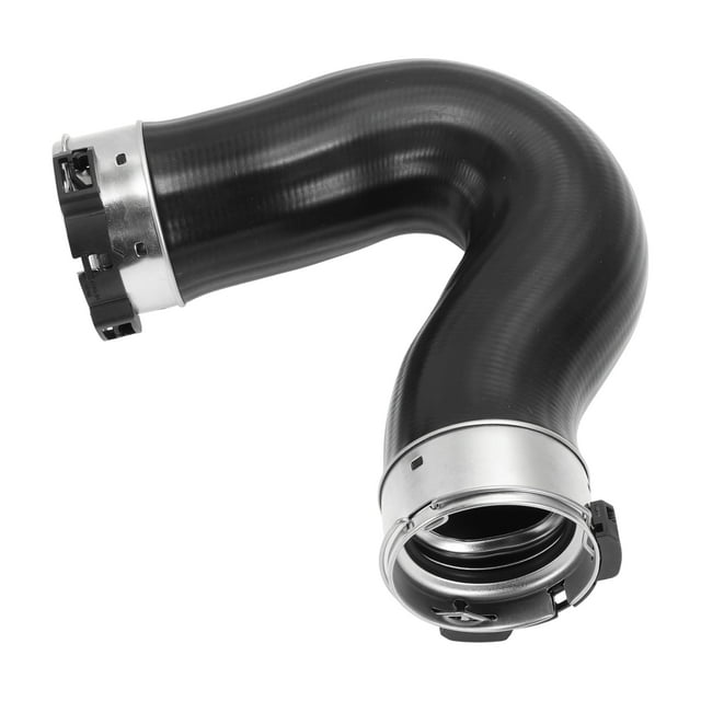 Manguera del radiador Unique Bargains para Mercedes-Benz Sprinter 210 CDI 2009-2013 No. 9065284182 Manguera de goma de refuerzo de entrada negra 1 Pc