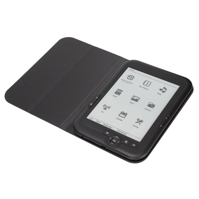Tablette Liseuse, Liseuse Noire 6 Pouces, Testée Professionnellement