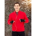 thumbnail image 7 of 4 Pairs Winter Half Finger Gloves Knitted Fingerless Mittens Warm Stretchy Gloves for Men and Women, 7 of 7