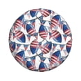 thumbnail image 3 of Rv Spare Tire Cover 16 inch - USA flag American football cool Tire Covers for Trailers, Adjustable Camper Spare Tire Cover, 3 of 7