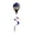 A2, variant on Hot Air Balloon Garden Ornament, Wind Spinner Hanging Pendant, Windmill Decor for Outdoor Yard, Patio and Independence Day Holiday Layout