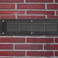 thumbnail image 1 of CRAFTHROU vent covers Vent Cover Plastic Black Rectangle for Building Contractors 1Set, 1 of 8