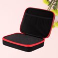 thumbnail image 3 of MERRYHAPY Portable Red Storage Box with Handle, Travel Bottle Organizer Bag for Aromatherapy Oils, 3 of 5