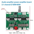 thumbnail image 3 of TPA3118 Digital Audio Amplifier Board 2.1 Channel Amplifier Module 2X30W&60W Audio Power Amp Board 1, 3 of 5