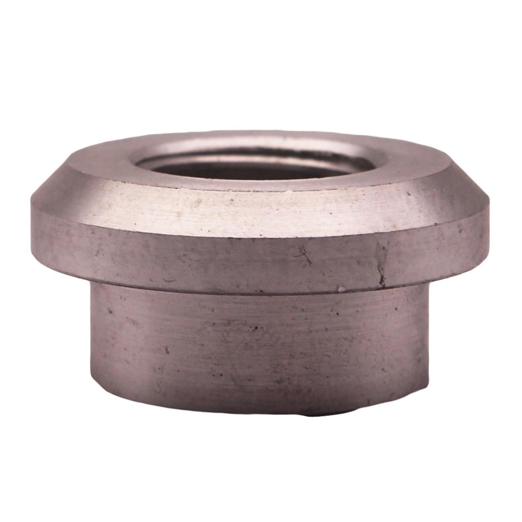 2pcs 1/4 NPT Female Weld On Bung Fitting For Car Aluminum Alloy Silver Tone