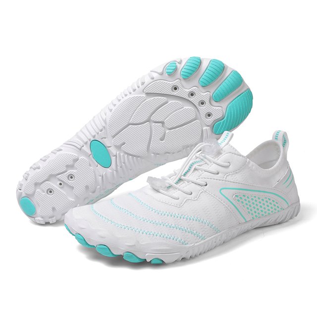 Zapatos de agua unisex zapatos casuales de vadeo sin resbalón de zapatillas de deporte de gimnasio sin aliento