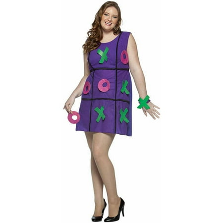 Tic Tac Toe Dress Adult Halloween Costume - Walmart.com