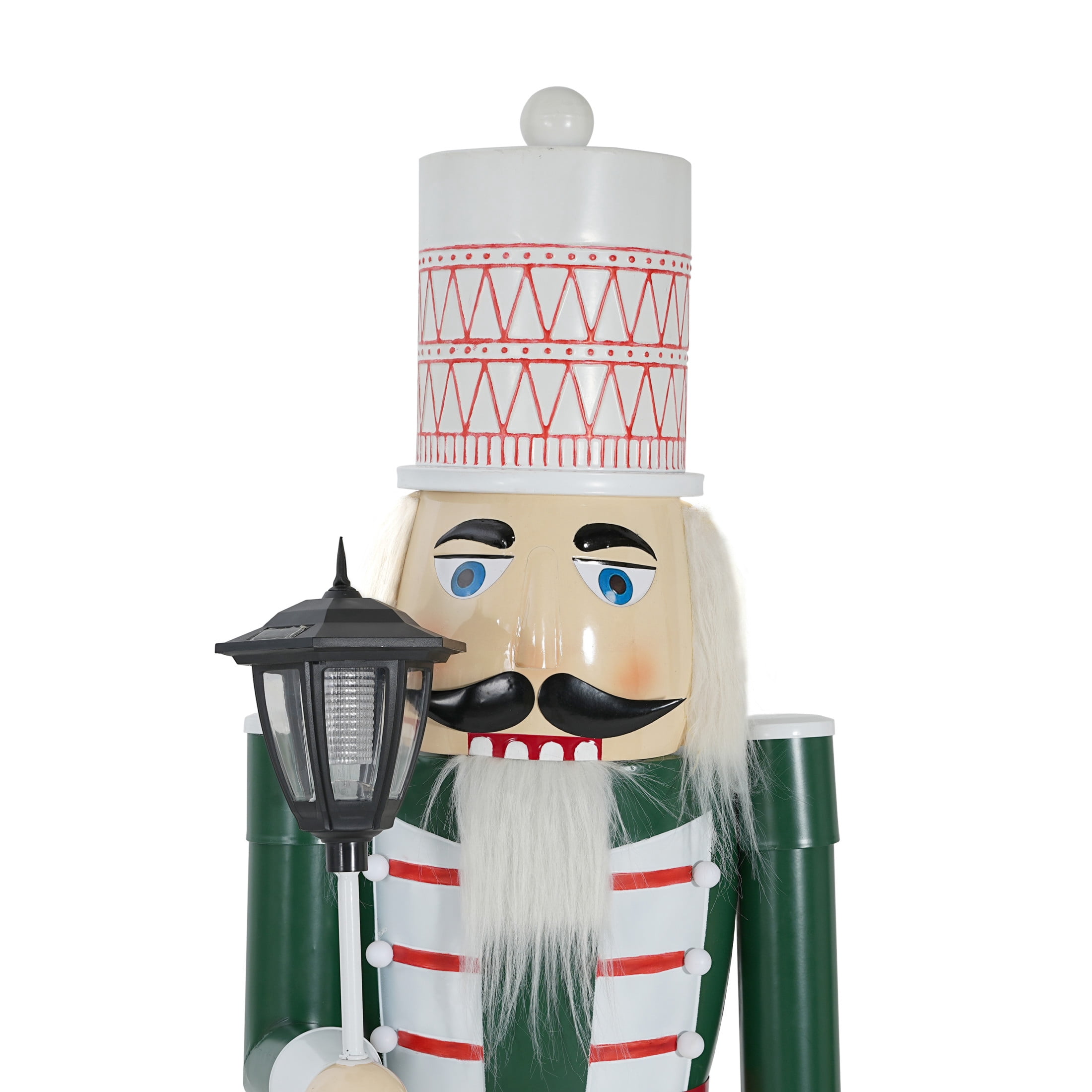 Christopher Knight Home 62" Classic Iron Nutcracker Holiday Decoration, Indoor Outdoor Festive Christmas Decor