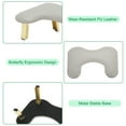 thumbnail image 5 of Unique Bargains Arm Rest for Nails Tech Butterfly Shaped Nail Arm Rest Manicure Hand Rest with Folding Brackets Hand Rest for Nails Tech with Stable Base Nail Hand Rest Gray, 5 of 7