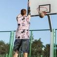 thumbnail image 5 of Sikiie Cat Basketball Jersey Reversible Men's Mesh Athletic Sports Shirts Training Practice S-4XL4X-Large, 5 of 6