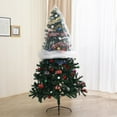 thumbnail image 5 of Clear Large Size Storage Bag,Christmas Tree Storage Bag 1 PC,Heavy Duty High-Pressure Transport Bag,2 Mils Thick Waterproof Packaging Bag,Plastic Dustproof Moisture-Proof Container Bag, 5 of 8