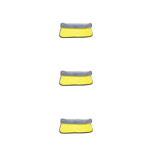 Scienceny Toalla de secado de coche, paño de limpieza multiusos de absorción de agua de alto rendimiento, toallas para el hogar, tienda, gris, Type1 NO1