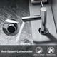 thumbnail image 4 of Grifo de baño cromado con control de temperatura, fácil mantenimiento con limpieza para garajes y baños, 4 of 5